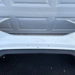 FORD EDGE WHITE FRONT BUMPER ORIGINAL 2019 2020 2021 2022 2023 2024 2025