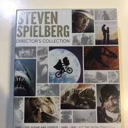Brand New Steven Spielberg: Director's Collection (Blu-ray, 8-Disc set + Book)