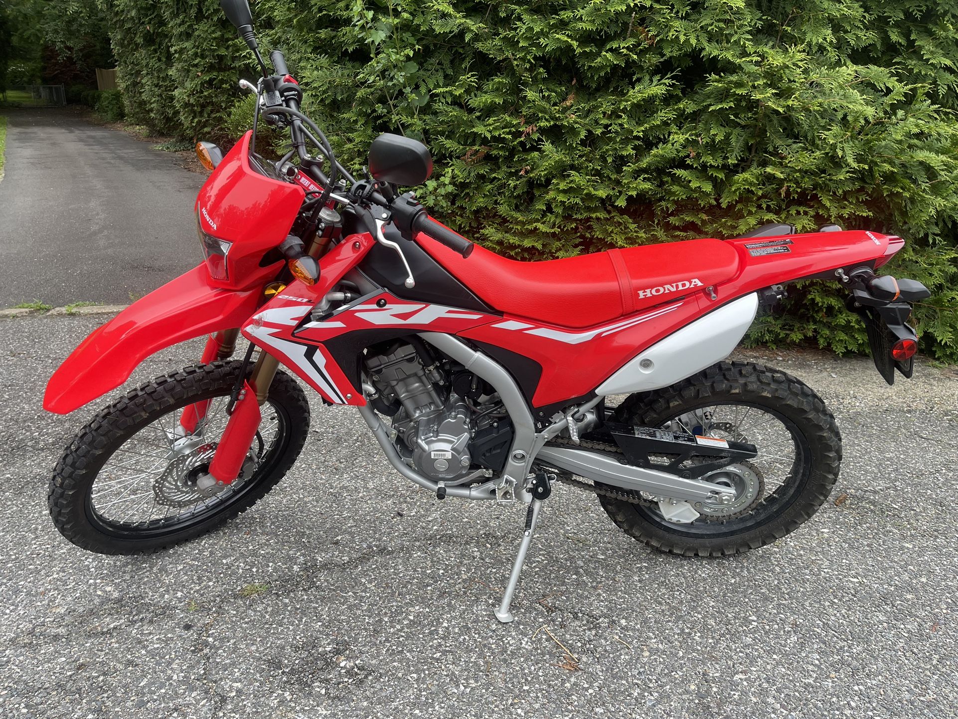 2020 Honda CRF250L street legal dirtbike