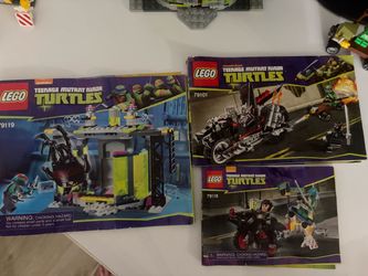 🔥 LEGO Teenage Mutant Ninja Turtles Lot – 3 Retired Sets! 🔥