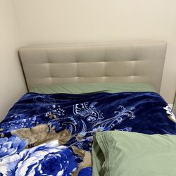 West elm full size bed frame