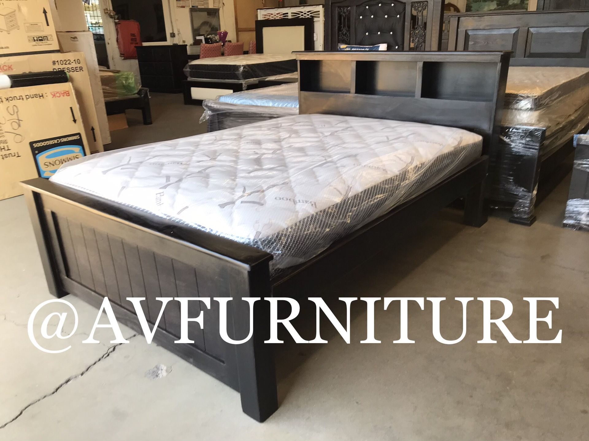 Full Bed And Mattress