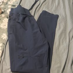 Medium Navy Under Armour Fitted Sweatpants