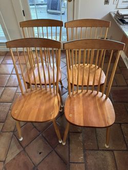 WA Mitchell Chairs Original . One Sells at auction for $150 to $250 !! See Pics .