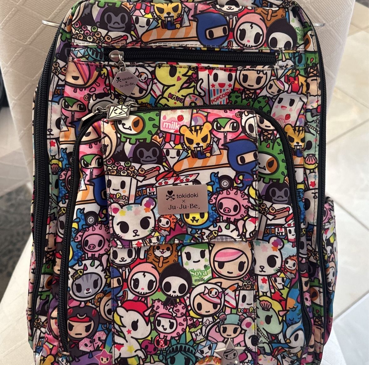 Jujube x Tikidoki Backpack/ Diaper Bag