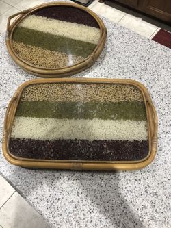 Custom handmade wooden tray