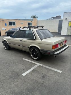 BMW E30 325 coupe ,5-speed manual, gold
