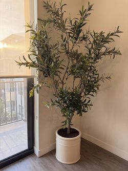 Faux Olive Tree Retail $215 selling for $100