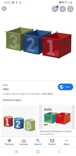 3 ikea storage containers