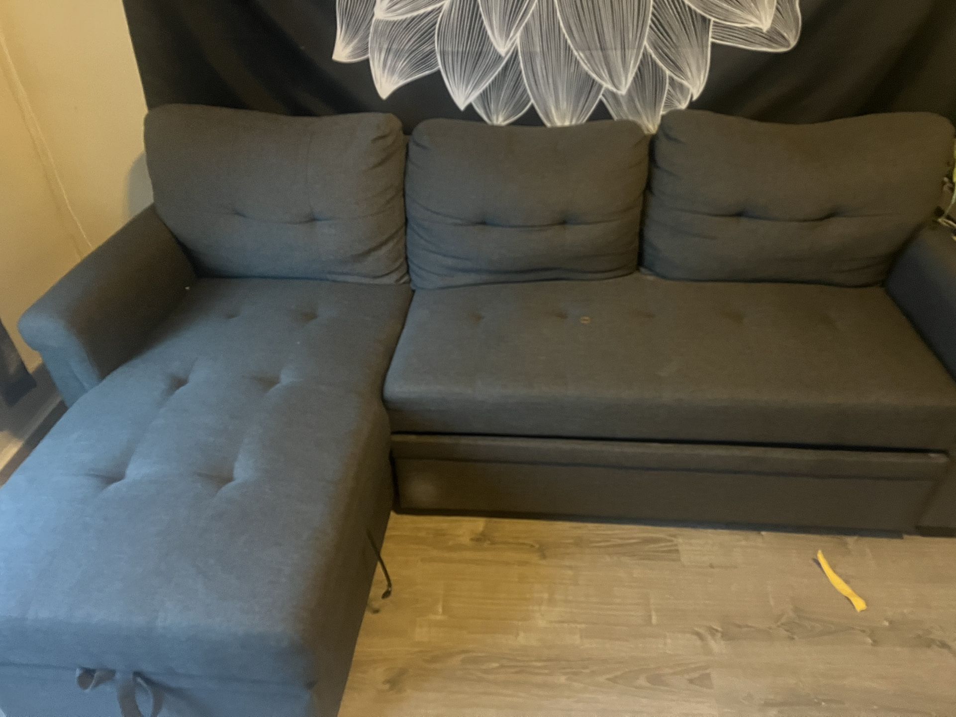 Gray small sectional Free