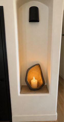 Modern Decorative Candle Holder / Accent Sculpture – Like New