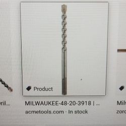Milwaukee MX4 SDS Max Rotary Hammer Drill Bits 4 Cutter
