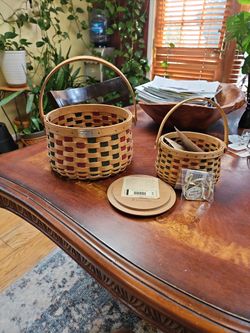 Longaberger Tree Trimming Baskets 