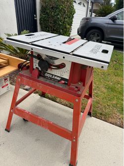 Skill saw table saw