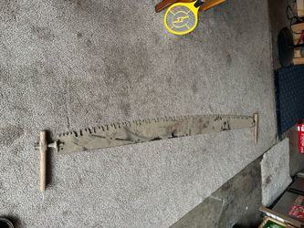 7 Foot Antique Two Man Crosscut Saw