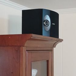 YANAHA RECIEVER WITH 2 BOSE LOUDSPEAKERS 