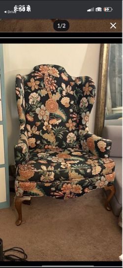 Floral chair