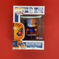 Funko POP! Heroes DC Comics Deathstroke #49 [Metallic] Exclusive