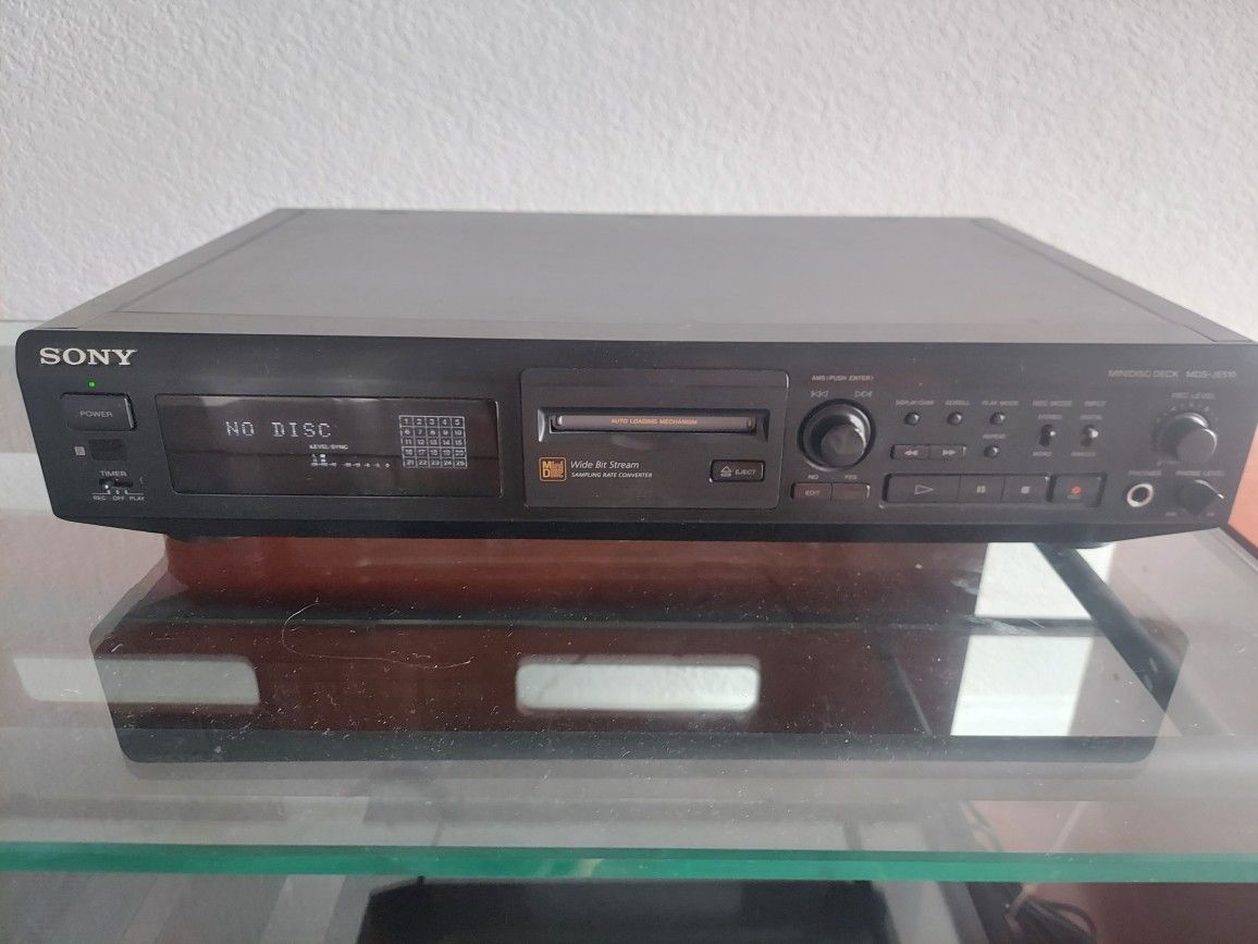 Sony MDS-JE510 Minidisc Deck Player