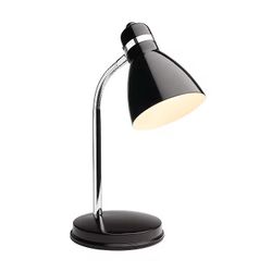Newhouse Lighting Oxford Matte Black Desk Lamp