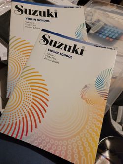 2 SUZUKI VIOLEN Lesson BOOKS  $10