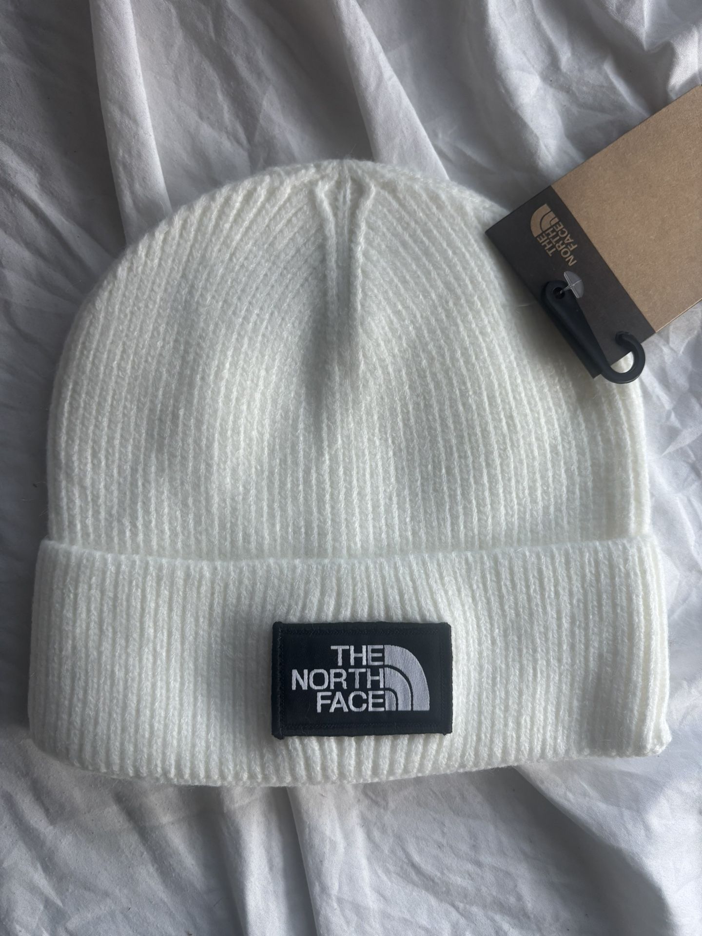 The North Face Brand New Beanie White