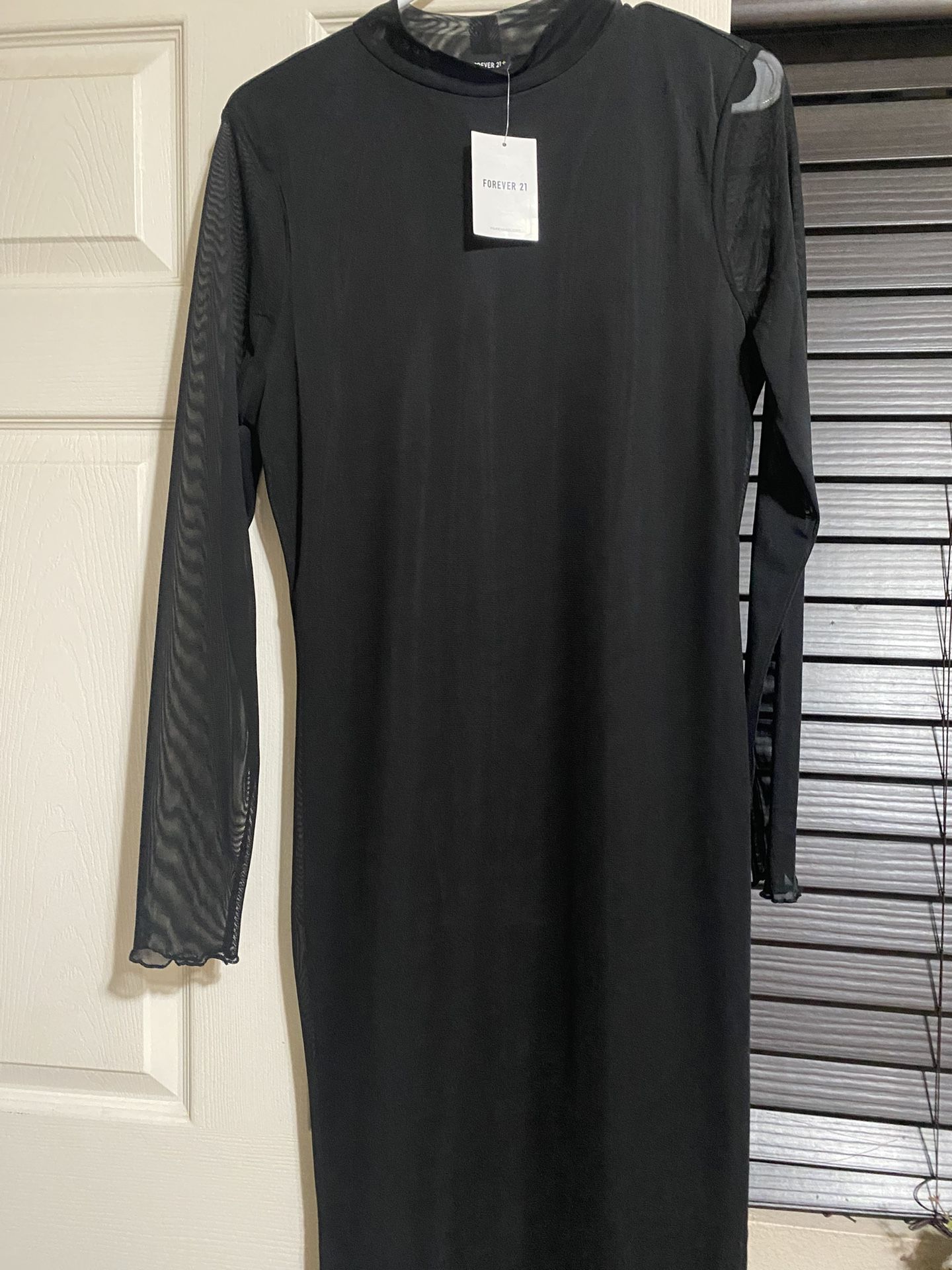Forever 21 Black Long Dress Size 0X