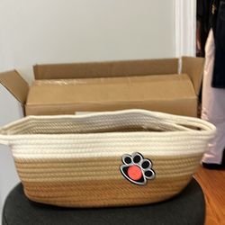 Dog Toy Basket 
