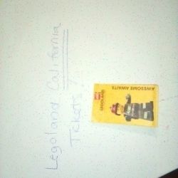 4 Pack Tickets Legoland CALIFORNIA