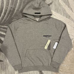 ESSENTIALS HOODIE   NEGOTIABLE PRICE, BRAND NEW LIGHT OATME