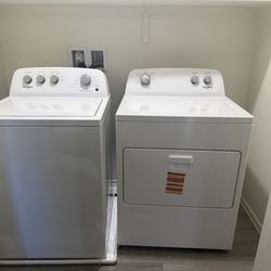Whirlpool washer and dryer
