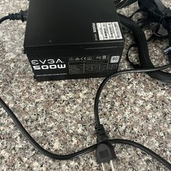 EVGA 500w 80 Plus Power Supply