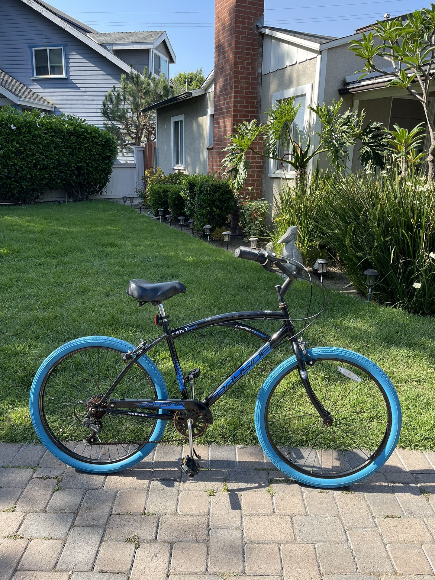 26” beach cruiser bike 7 speed