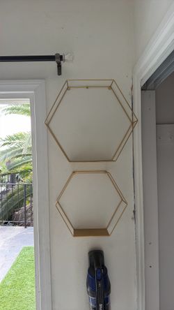 Free Hexagon Shelves