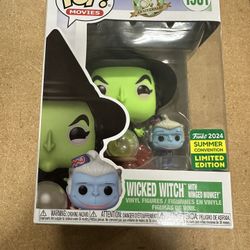 FUNKO Pop! The Wizard of Oz Wicked Witch w Winged Monkey Walgreens LIMITED