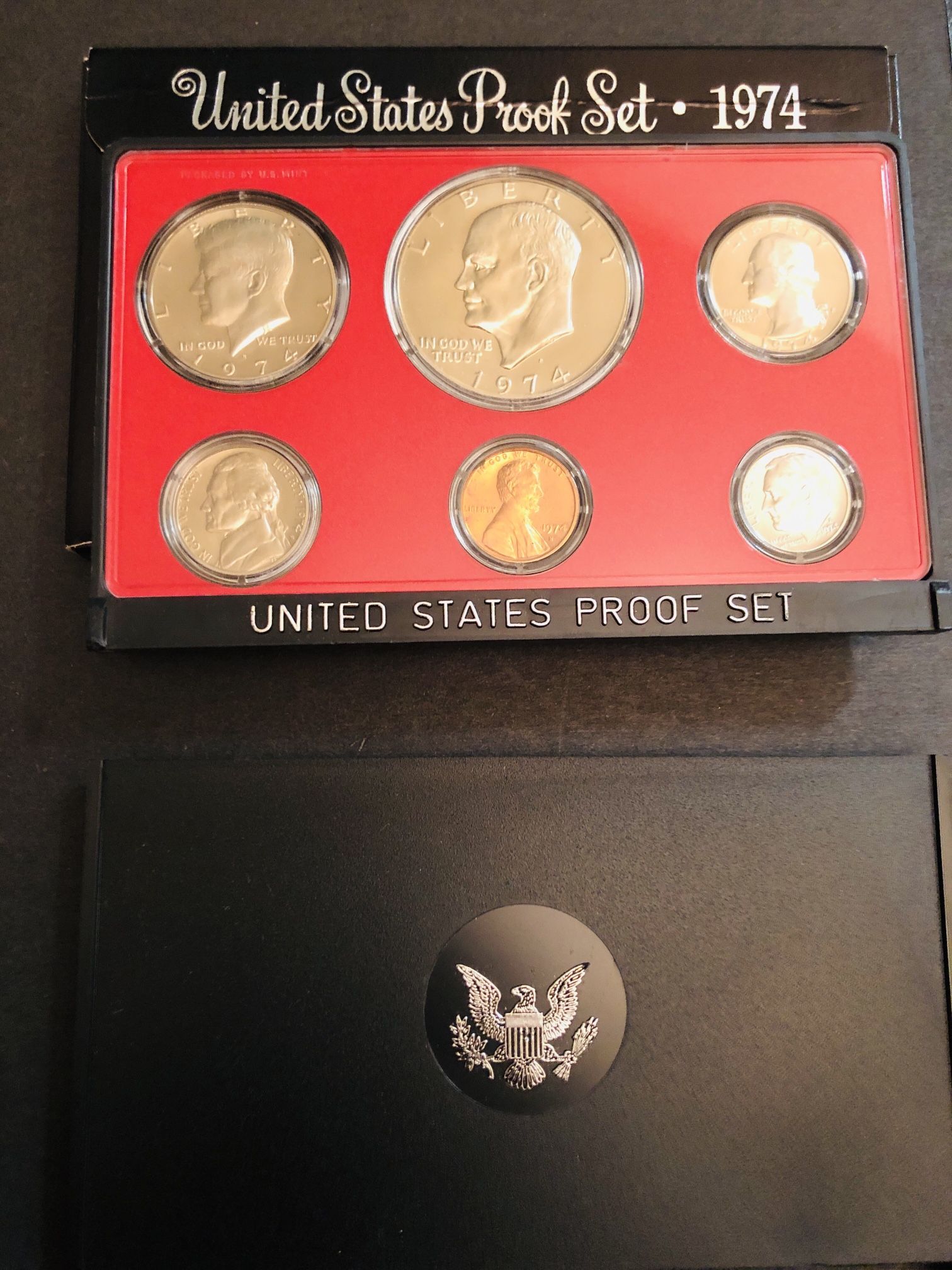 1974 Proof Set United States Uncirculated Coins 