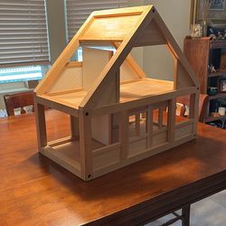 Solid Wood 2 Story Playhouse