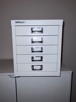 Bisley 5-Drawer Metal Cabinet