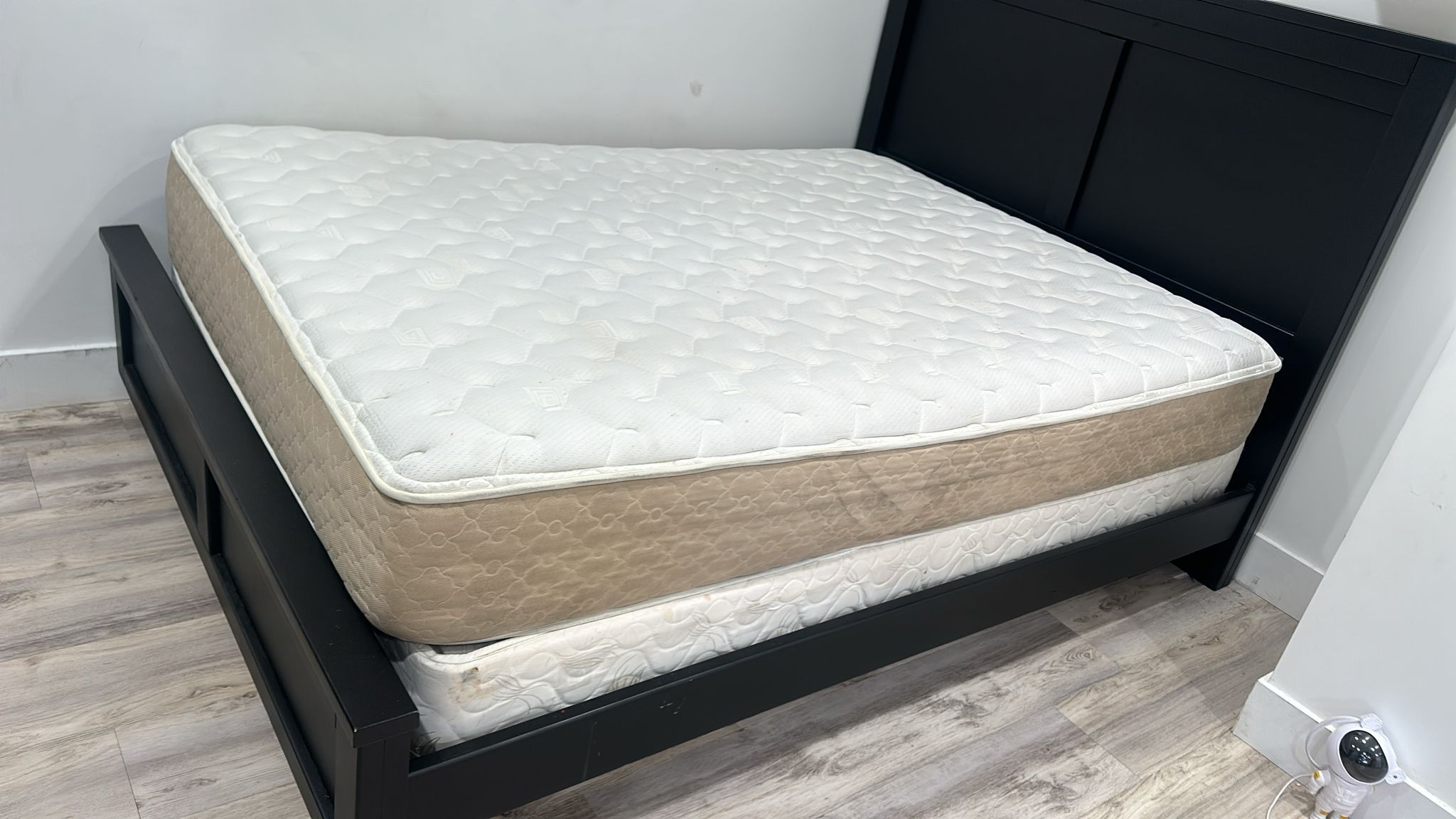 Black wood Bed Frame