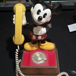 1976 Mickey Mouse Vintage Phone 