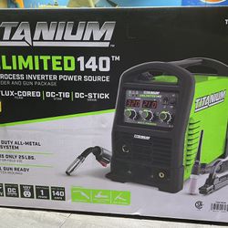 Brand New Welder Titanium Unlimited 140 Pick Up Only Other Welders For Sale As Well 