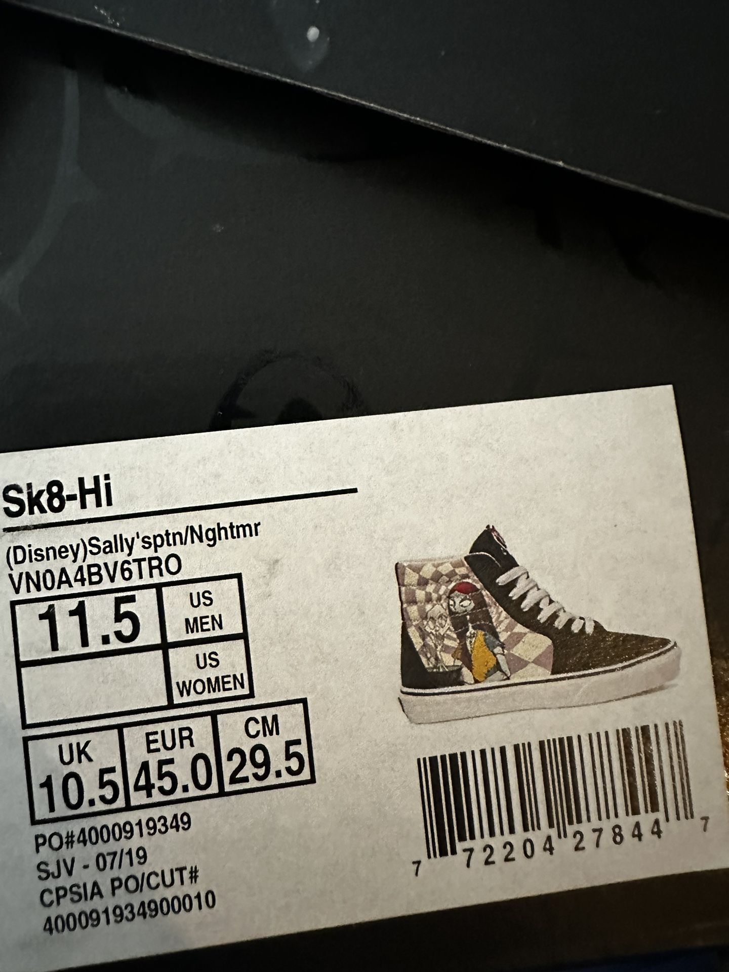 The nightmare before Christmas Vans Limited edition for Sale in