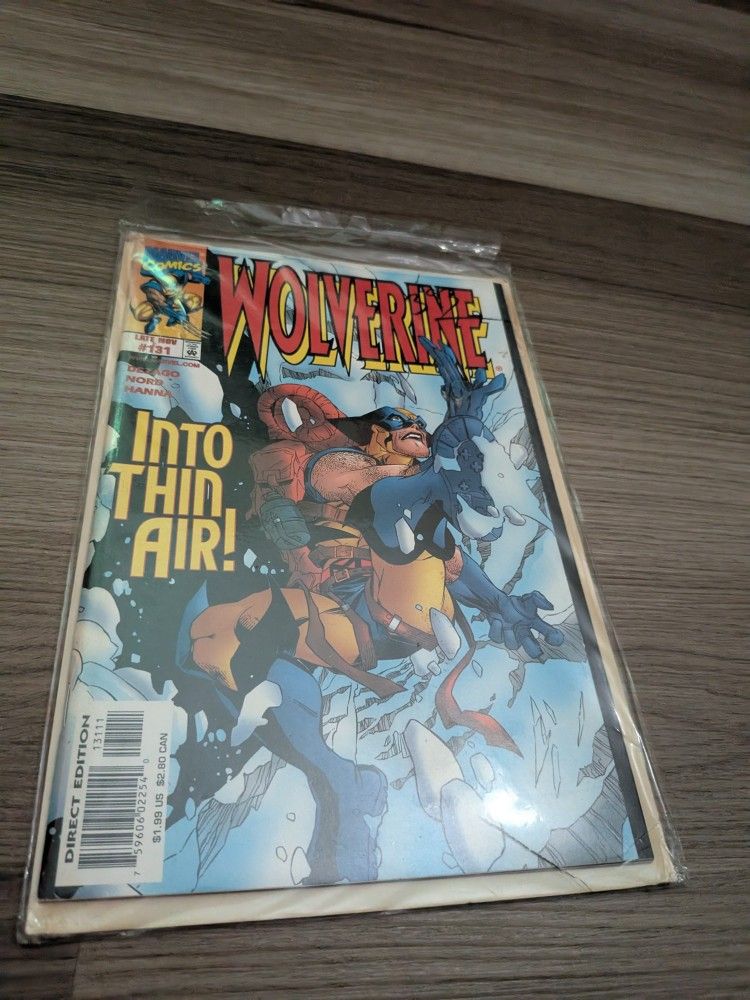 WOLVERINE #131 Marvel RECALLED 1ST PRINT Signed By Todd Dezago 1998
