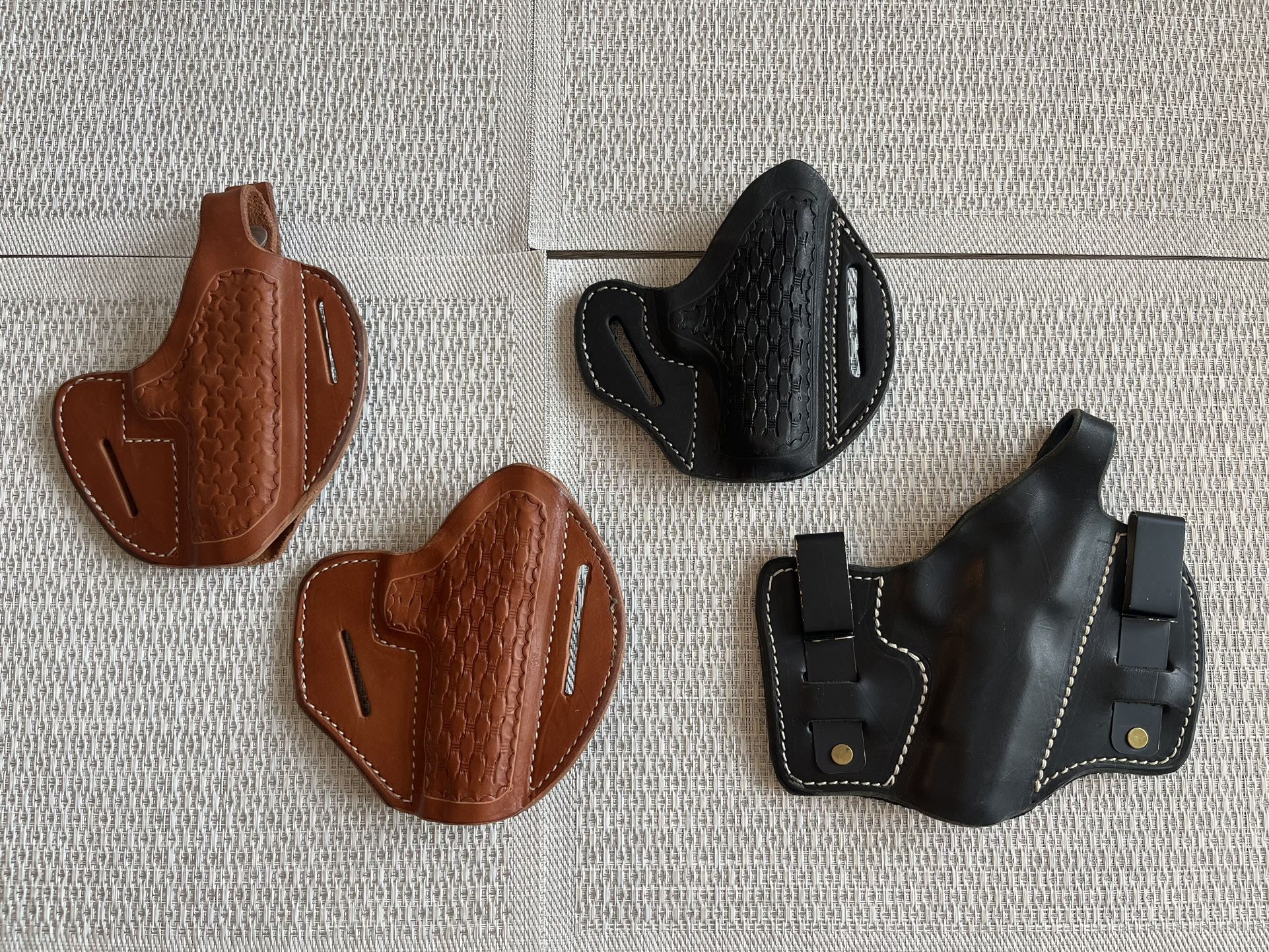 New Leather 45 Auto Holsters