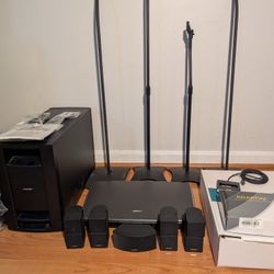 Bose Lifestyle V35 Home Theater System 5.1 Ch HD Ready W iPod Dock Bose Sound !!