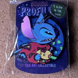 Disney Fantasy 626 Stitch SOADA Magically Horrific Profile Pin GITD LE (A)