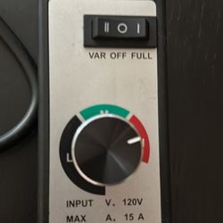 1500W Fan Speed Controller Variable Vent Speed Adjuster 120V 15A US Plug 