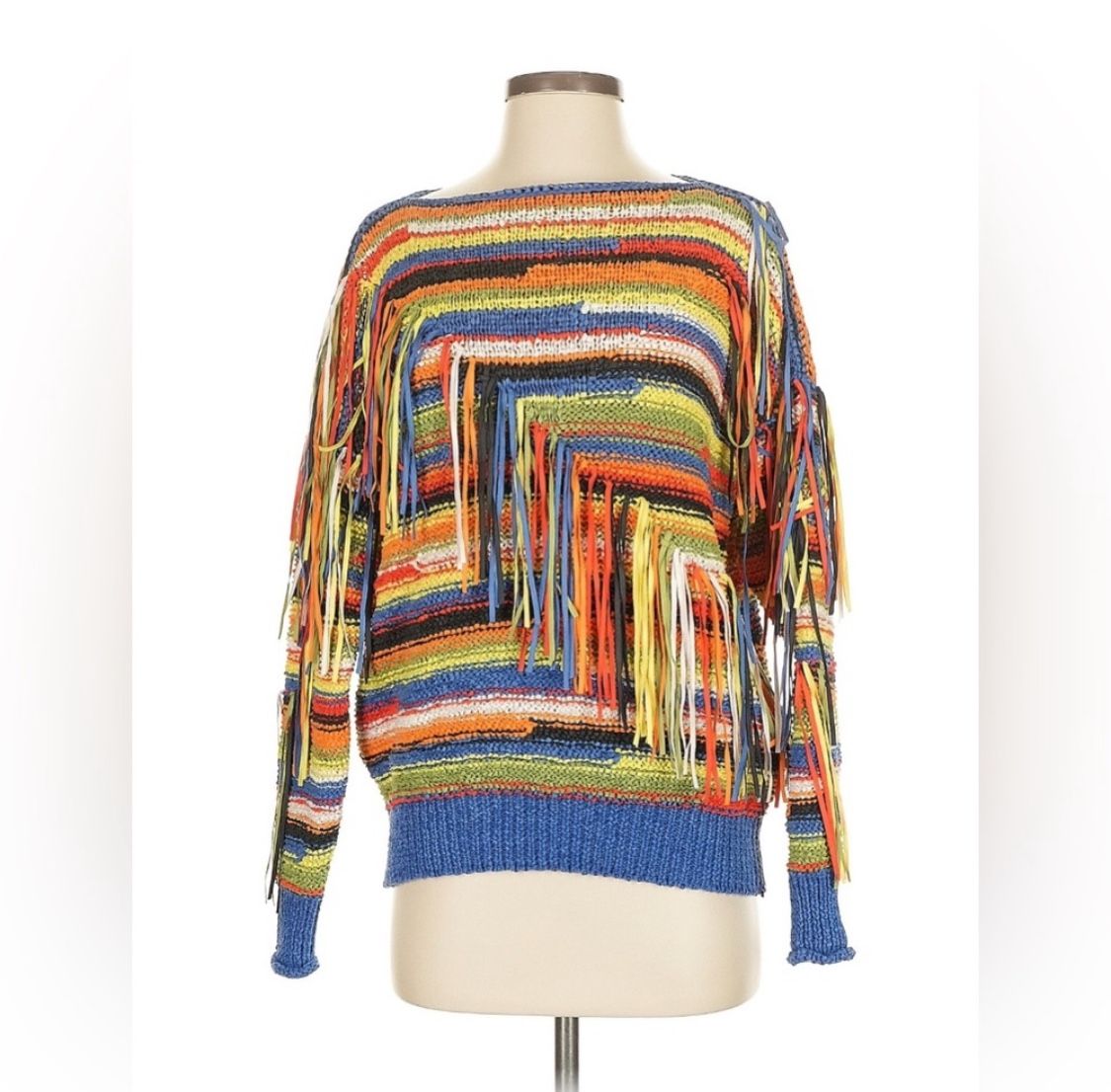 Stella McCartney Knit Fringe Sweater