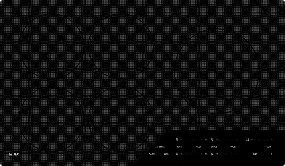 Wolf 36" Induction Cooktop New