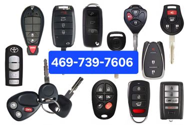 Car Key's, Remotes And Key Fobs 🔑